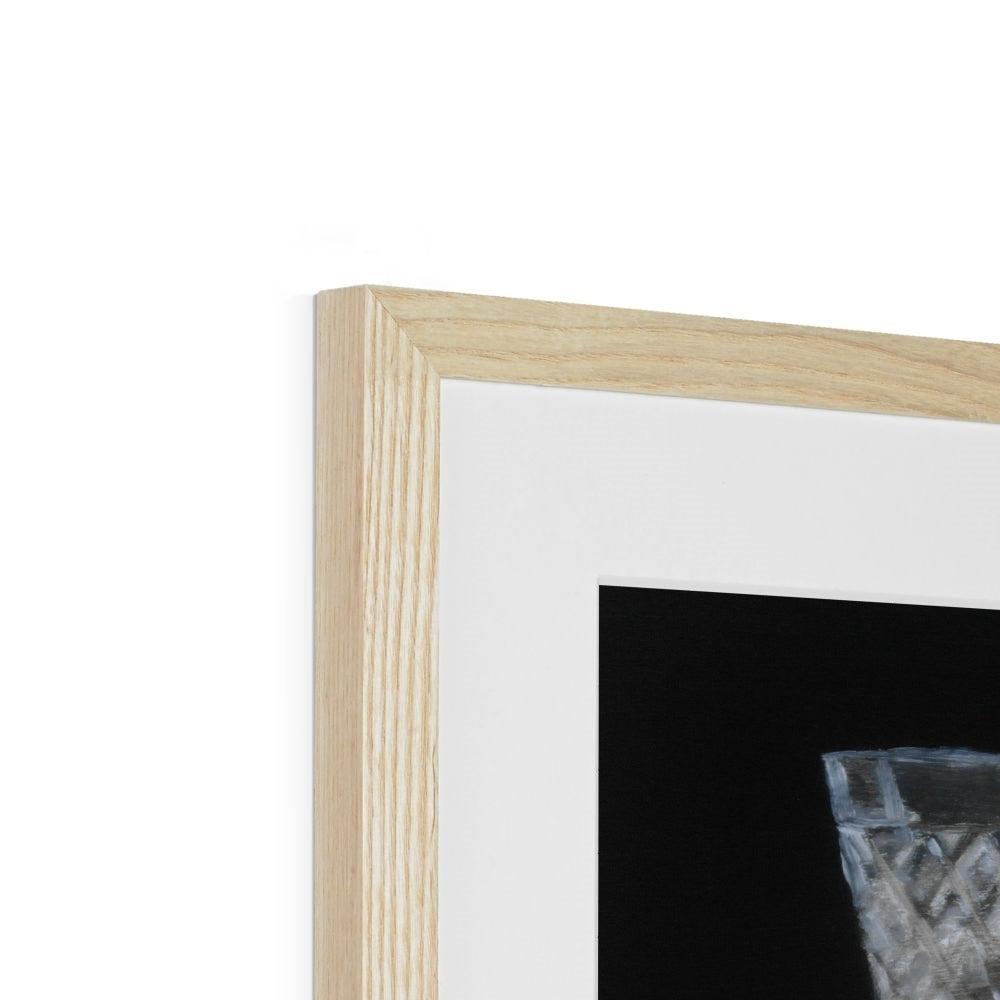 Glass and Lemon Framed & Mounted Print