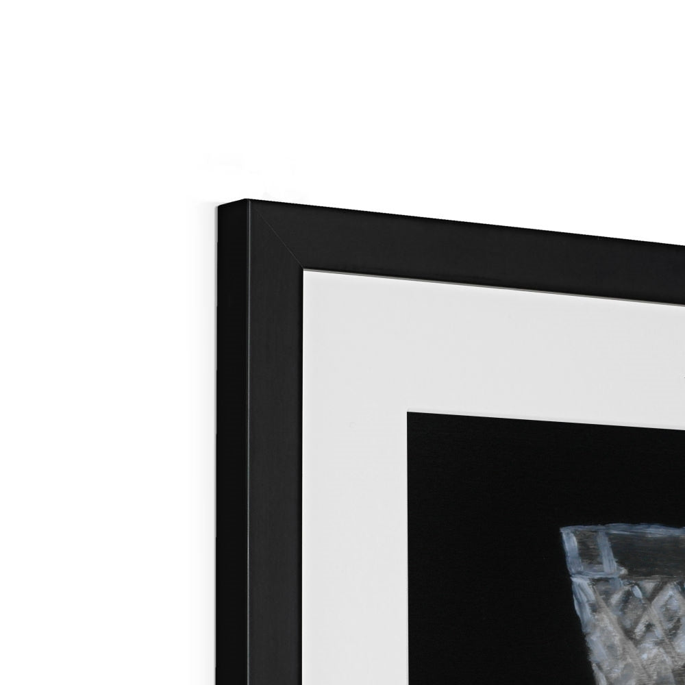 Glass and Lemon Framed & Mounted Print