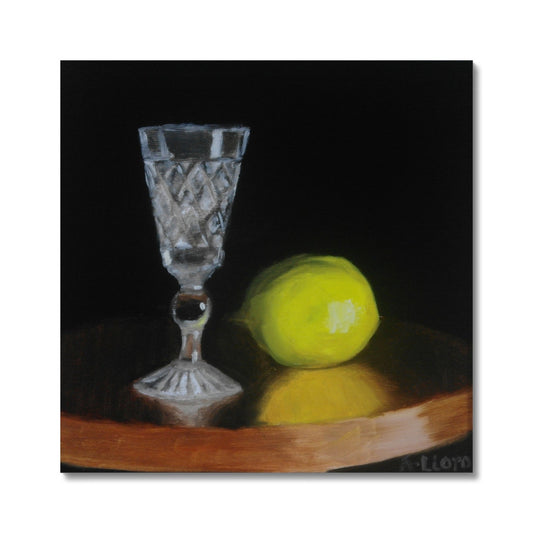 Glass and Lemon Hahnemühle German Etching Print