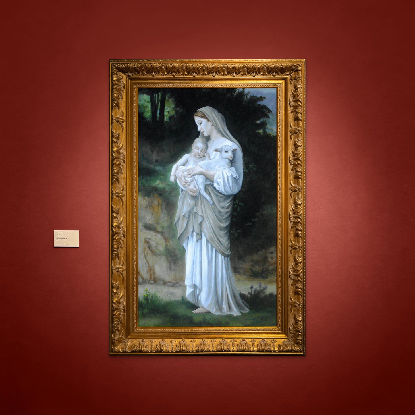 L'Innocence – Original Oil Painting Study after Bouguereau