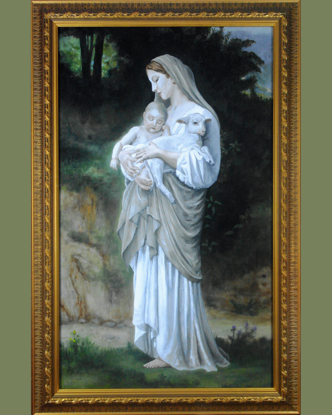 L'Innocence – Original Oil Painting Study after Bouguereau