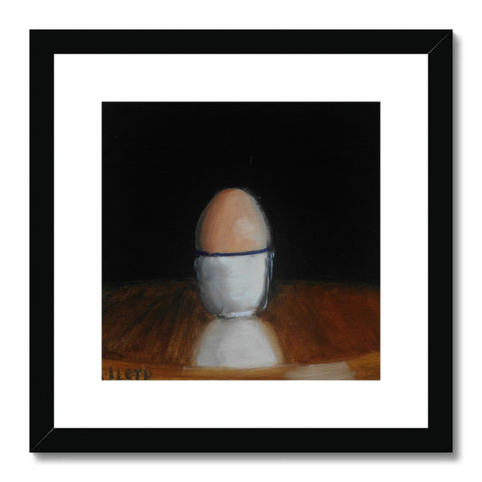 Egg In A Cup Framed & Mounted Print